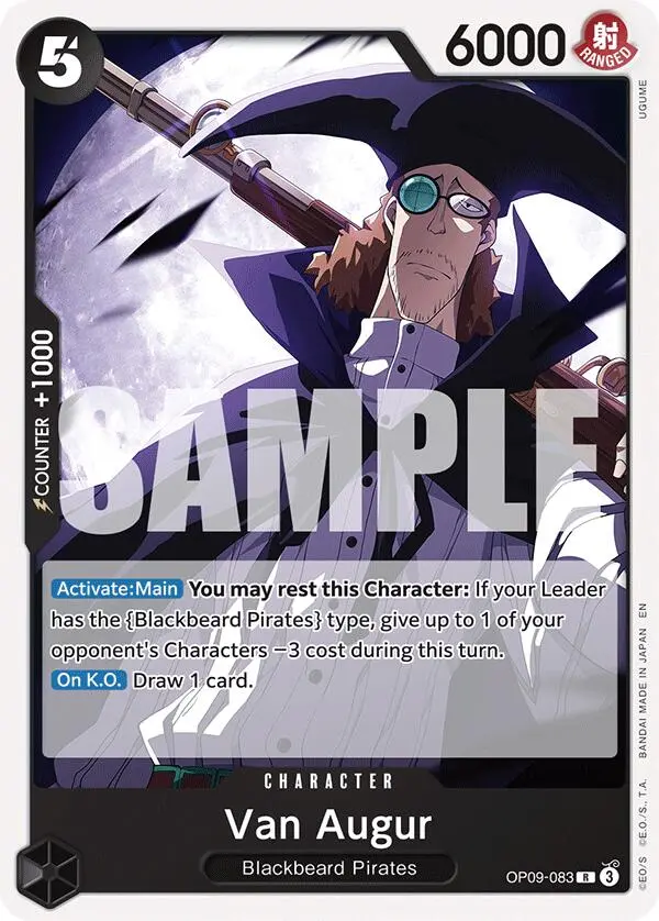Van Augur (Reprint) [Starter Deck: Black Marshall.D.Teach] 1