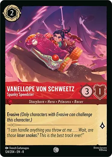 Vanellope Von Schweetz - Spunky Speedster (124/204) [Reign Of Jafar] 1