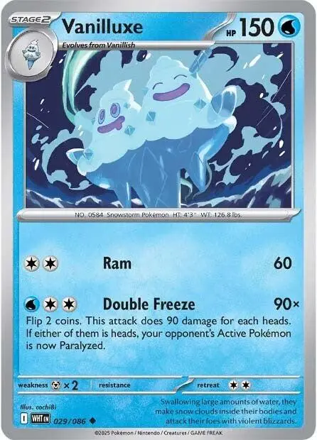 Vanilluxe (029/086) [Scarlet & Violet: White Flare] 1