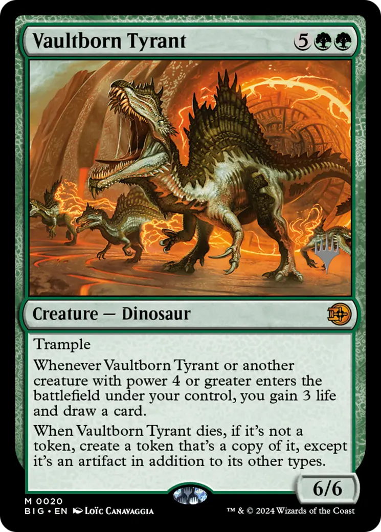 Vaultborn Tyrant [Lorwyn Eclipsed Promos] 1