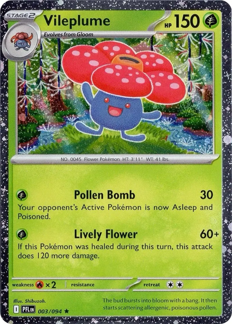 Vileplume (003/094) (Cosmos Holo) [Miscellaneous Cards] 1