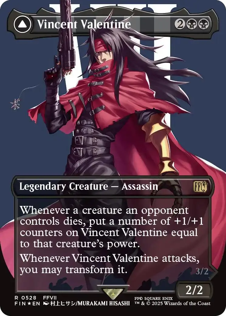 Vincent Valentine // Galian Beast (Borderless) (Surge Foil) [Final Fantasy] 1