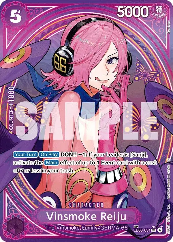 Vinsmoke Reiju (Sp) [Extra Booster: One Piece Heroines Edition] 1