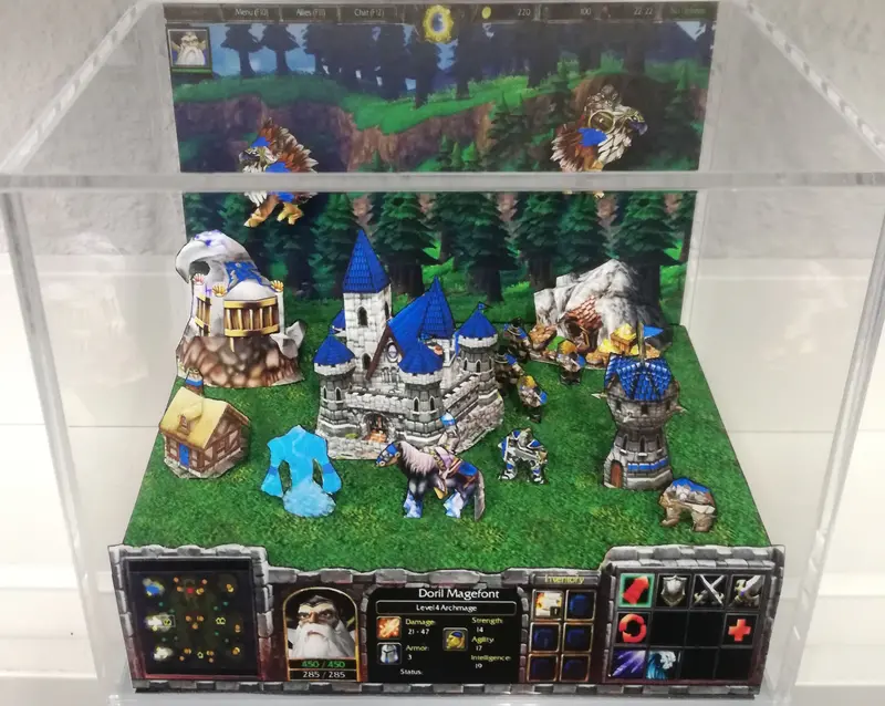 Warcraft Iii Humans Cubic Diorama 1