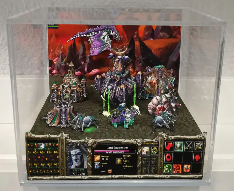 Warcraft Iii Undead Cubic Diorama 1