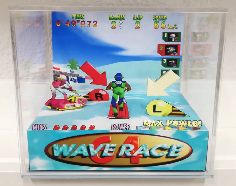 Wave Race Cubic Diorama 1
