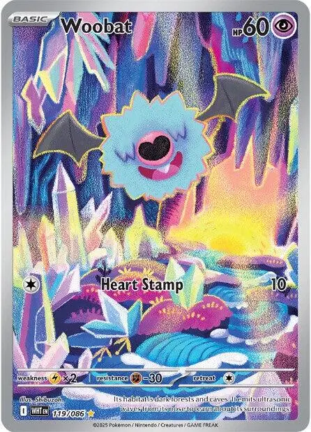 Woobat (119/086) [Scarlet & Violet: White Flare] 1