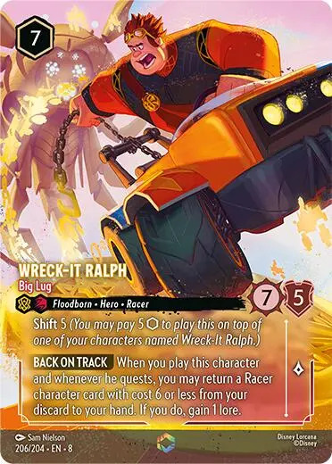 Wreck-It Ralph - Big Lug (Enchanted) (206/204) [Reign Of Jafar] 1