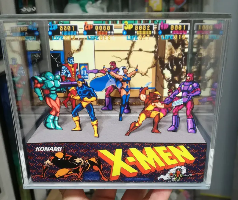 X-Men Arcade Cubic Diorama 2