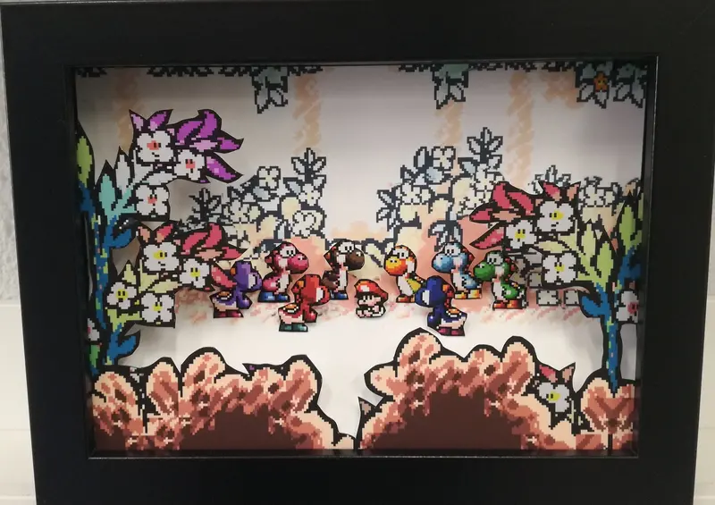 Yoshis´S Island Diorama 1