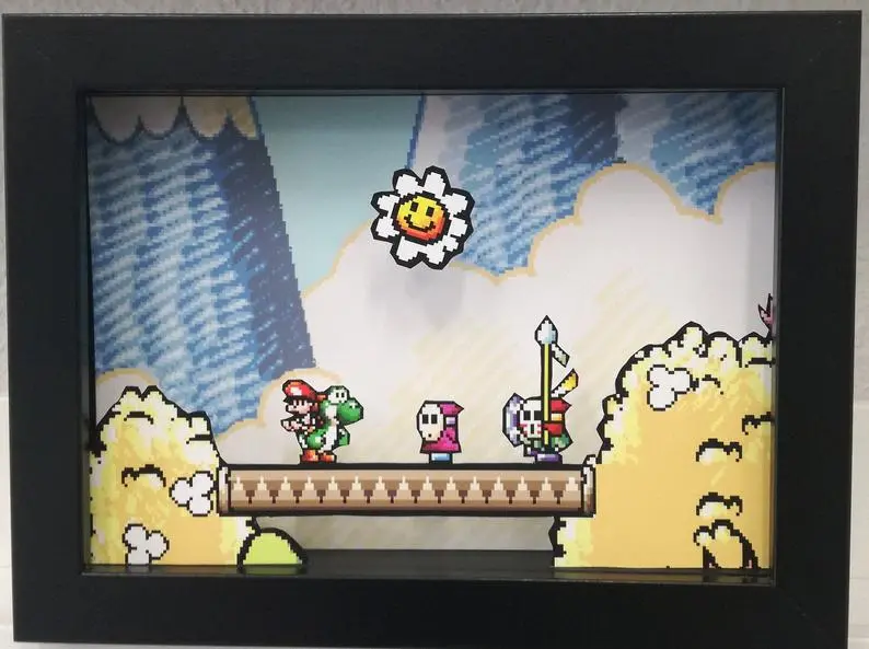 Yoshis´S Island Diorama 1