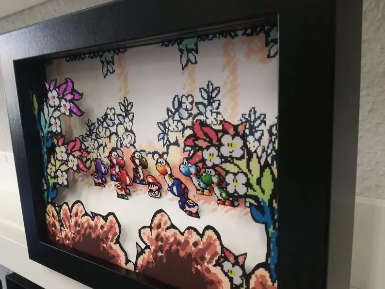 Yoshis´S Island Diorama 2