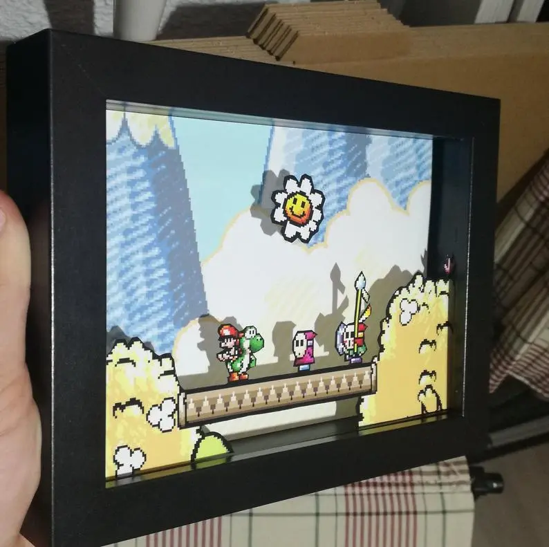 Yoshis´S Island Diorama 2