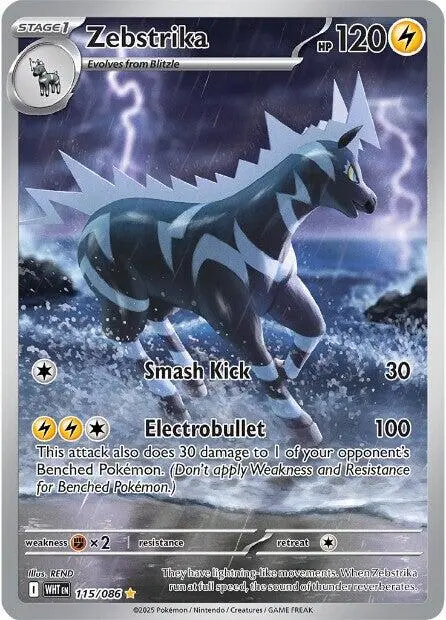 Zebstrika (115/086) [Scarlet & Violet: White Flare] 1