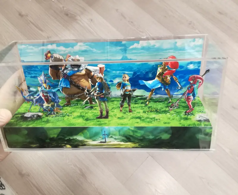 Zelda Breath Of The Wild Cubic Diorama 2