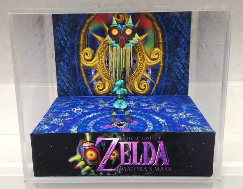 Zelda Majora´S Mask Cubic Diorama 1