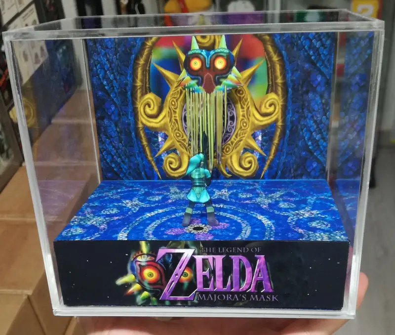 Zelda Majora´S Mask Cubic Diorama 2
