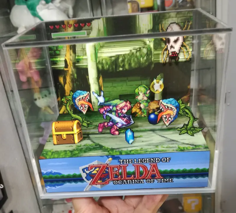 Zelda Ocarina Of Time Beat Em Up Cubic Diorama 2