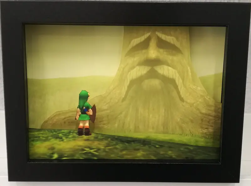 Zelda Ocarina Of Time Diorama 1