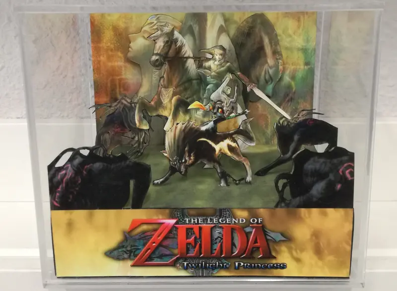 Zelda Twilight Princess Cubic Diorama 1
