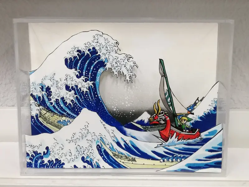 Zelda Wind Waker Clear Box 1