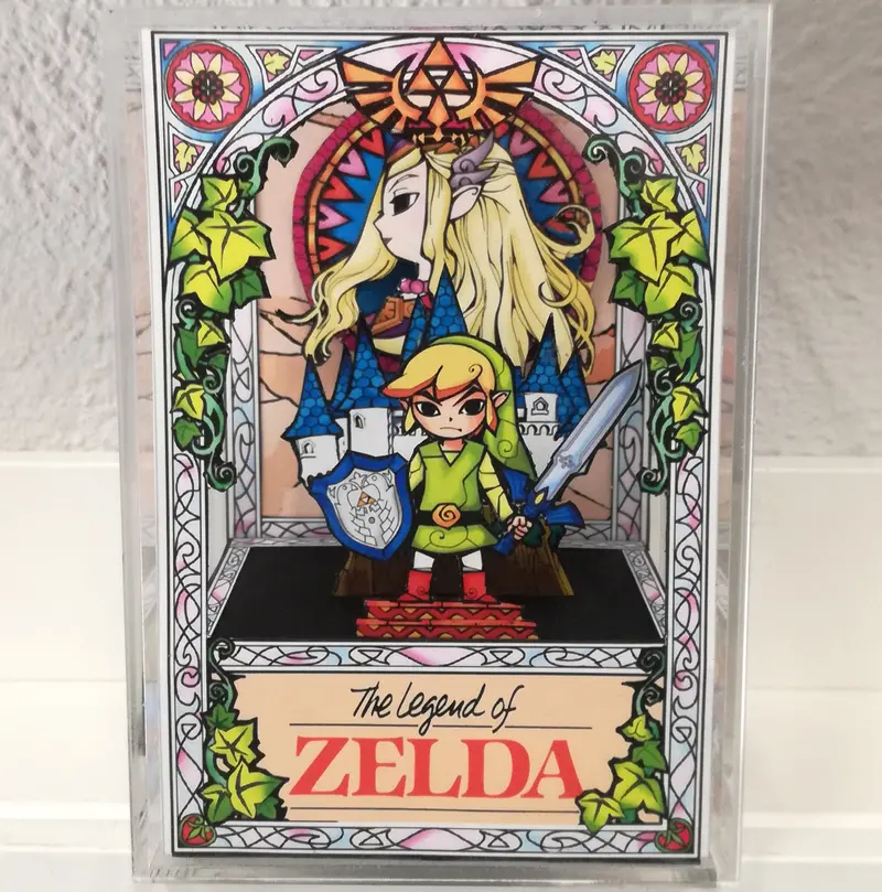 Zelda Window Cubic Diorama 1