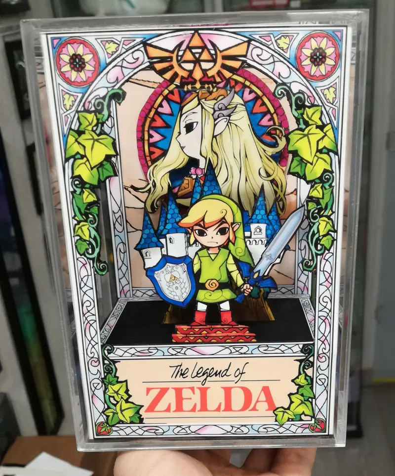 Zelda Window Cubic Diorama 2