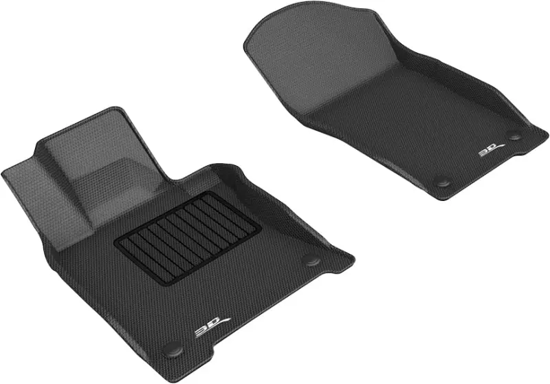 3D Maxpider Kagu-Style All-Weather Floor Mats For 2018–2020 Infiniti Q50/Q60 – Black 1