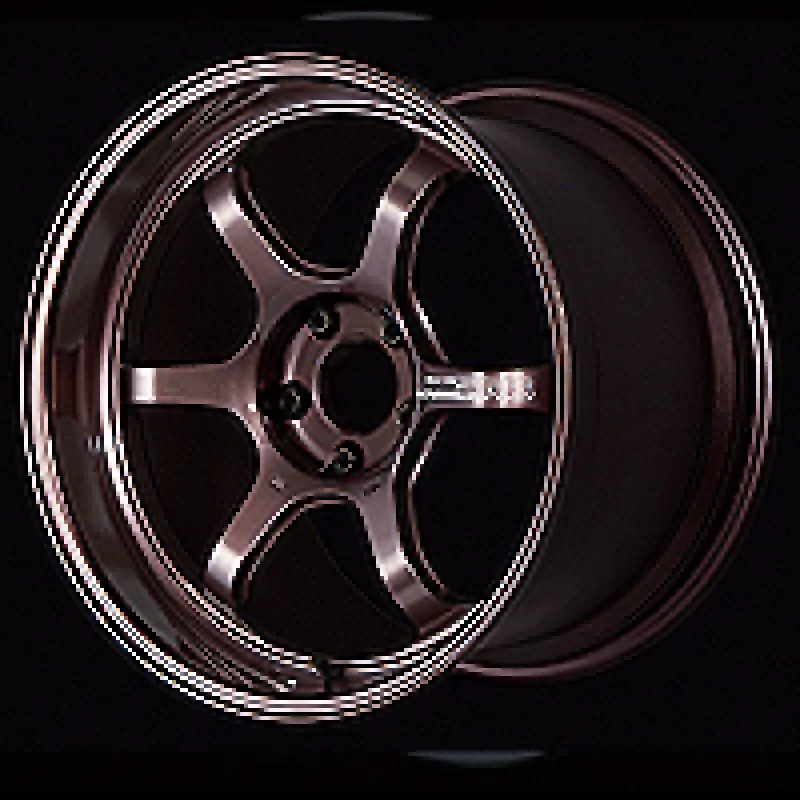 Advan R6 Forged Racing Wheel – 18X9.5", +29 Offset, 5X114.3, Copper Bronze Finish 1