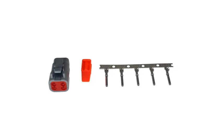 Aem Dtm-Style 4-Way Receptacle Connector Kit With Five Female Pins 1