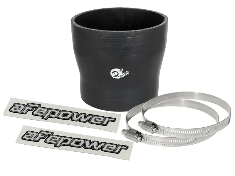 Afe Magnum Force Intake Coupler – 4-Inch To 3.5-Inch Id Straight Adapter (3.5-Inch Length, Black) 1