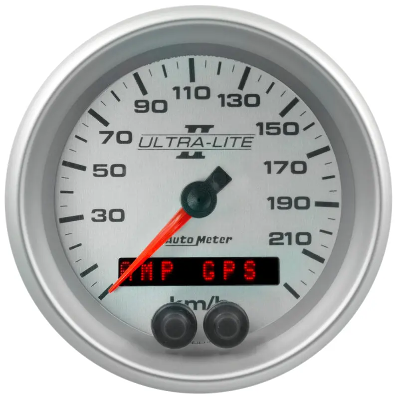 Autometer Ultra-Lite Ii Gps Speedometer – 3-3/8" Dial, 225 Km/H Range 1