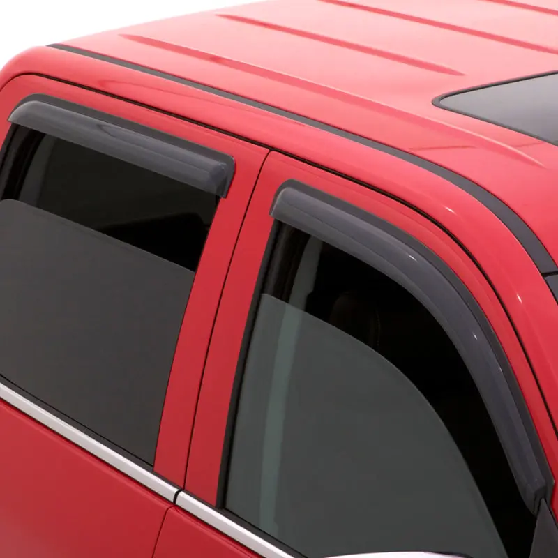 Avs 15-18 Cadillac Escalade Ventvisor Outside Mount Window Deflectors 4Pc - Smoke 1
