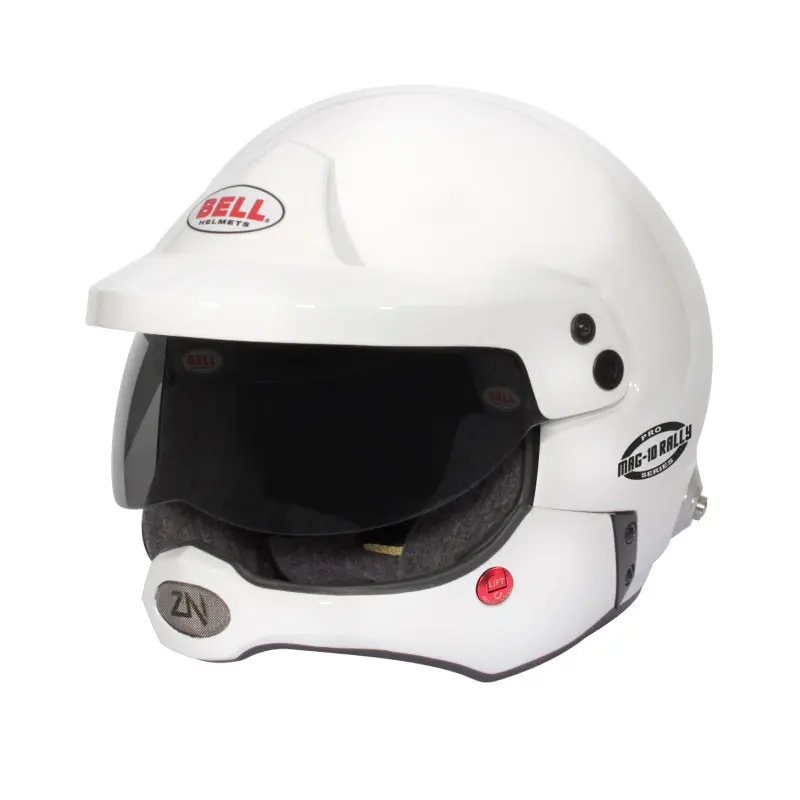 Bell Mag-10 Rally Pro Hans Device – Fia 8859 & Sa2020 Certified, Size 60 (White) 1