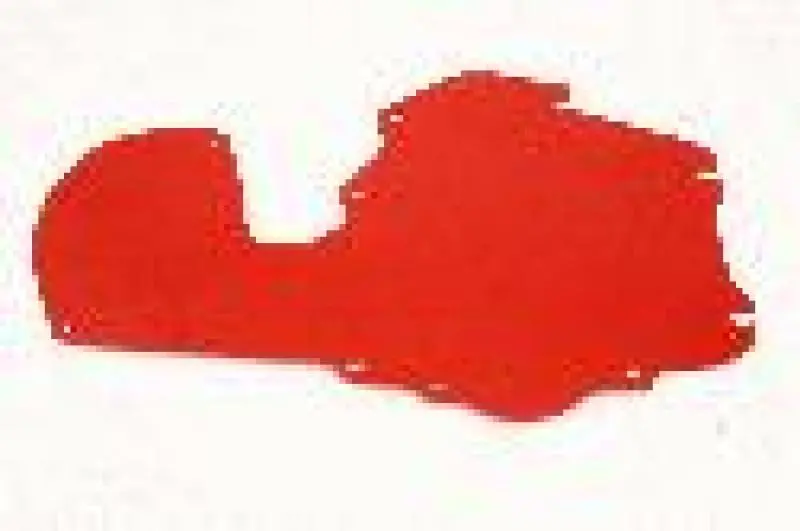 Bmr Aluminum A-Body Ac Delete Panel For 68–72 Models – Red Finish 1