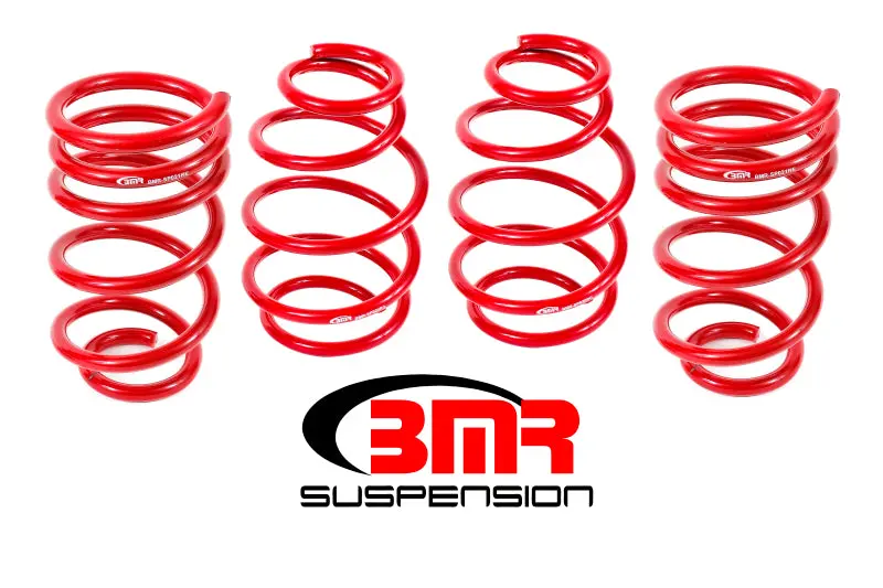 Bmr Red Lowering Spring Set For 2010–2015 Chevrolet Camaro V8 (5Th Gen) 1