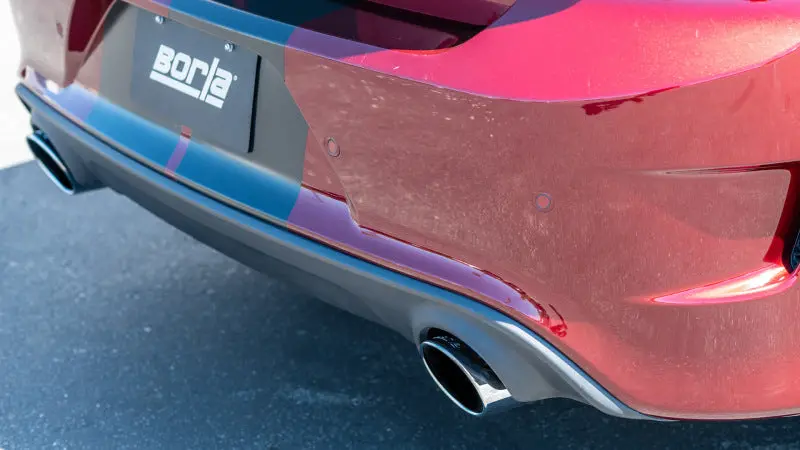 Borla S-Type Cat-Back Exhaust System For 2019–2023 Dodge Charger Gt (3.6L V6 Rwd) – Polished Tips 2