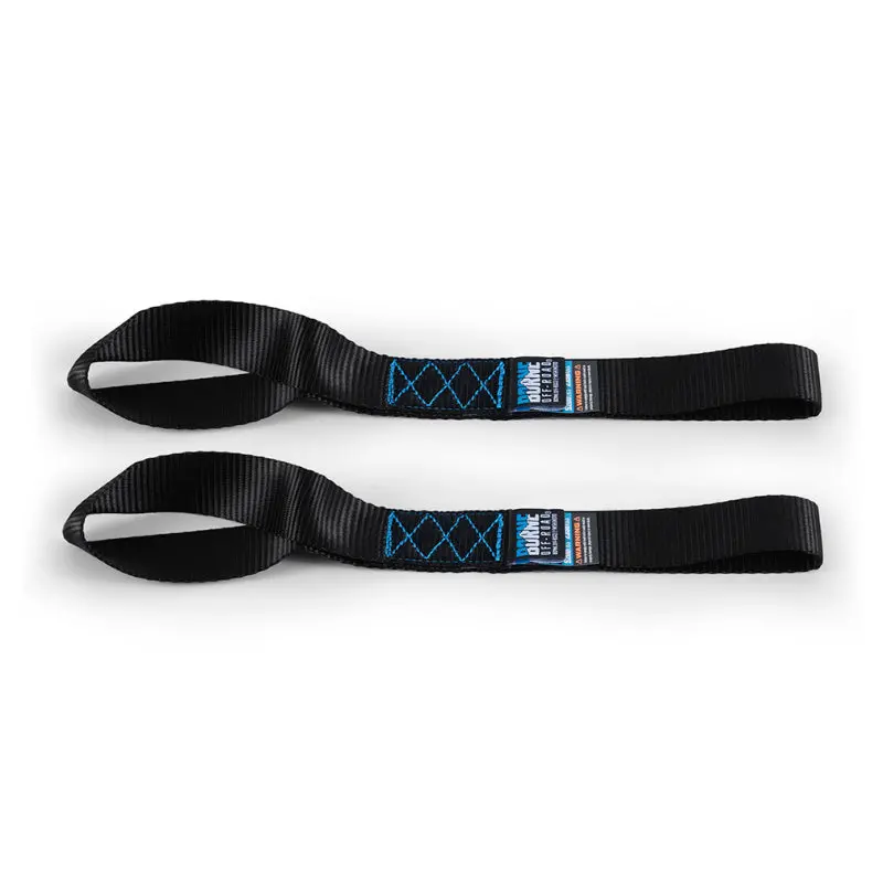 Borne Off-Road Heavy-Duty Ratchet Tie-Down Kit – 2-Pack, Black Finish 1