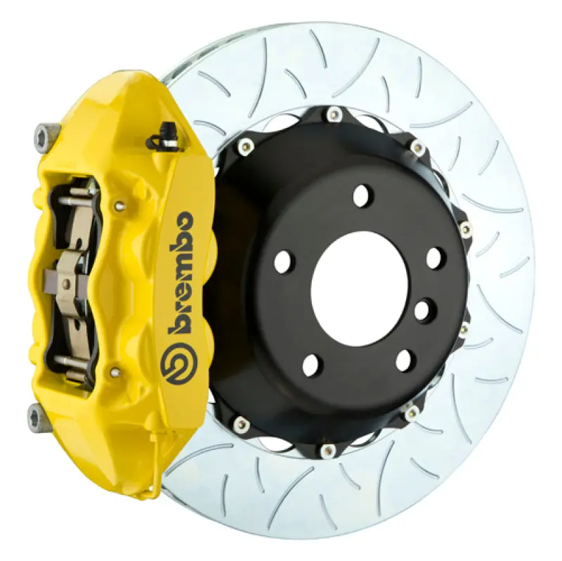 Brembo Gt Big Brake Kit – Rear, 4-Piston Calipers, 380X28Mm Two-Piece Slotted Rotors For 2015–2018 Bmw M3 (Excl. Carbon Ceramic) 1