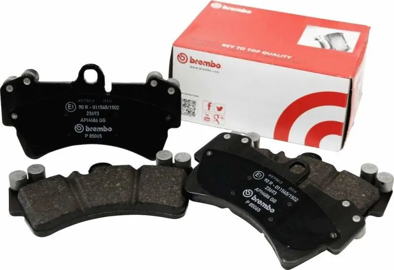 Brembo Premium Front Brake Pads — Low-Metallic Oem-Equivalent For Bmw 530I (2001–2003), 540I (1997–2003), 740I (1995–2001) 1