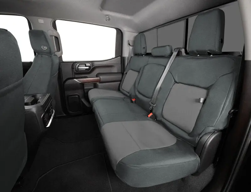 Covercraft 13-18 Dodge Ram Endura Precisionfit Custom Front Row Seat Covers - Charcoal/Silver 1