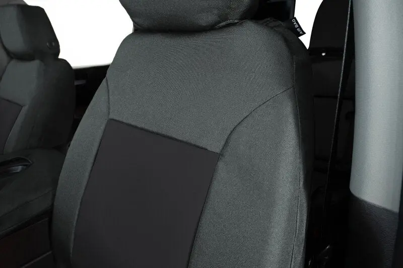 Covercraft Endura Precisionfit Seat Covers For 2017–2024 Nissan Armada – Front Row, Charcoal/Black 1