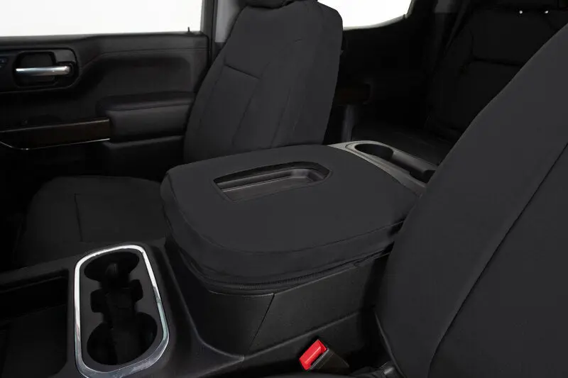 Covercraft Endura Precisionfit Seat Covers For 2019–2024 Subaru Forester – Custom Second-Row, Black-On-Black 1