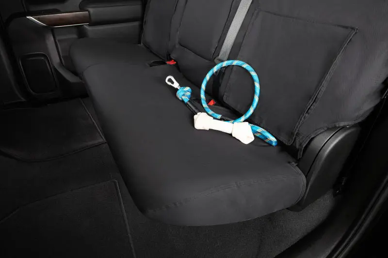 Covercraft Polycotton Seatsaver Custom Front Row Seat Covers For 2017–2019 Chevrolet Silverado – Charcoal 1