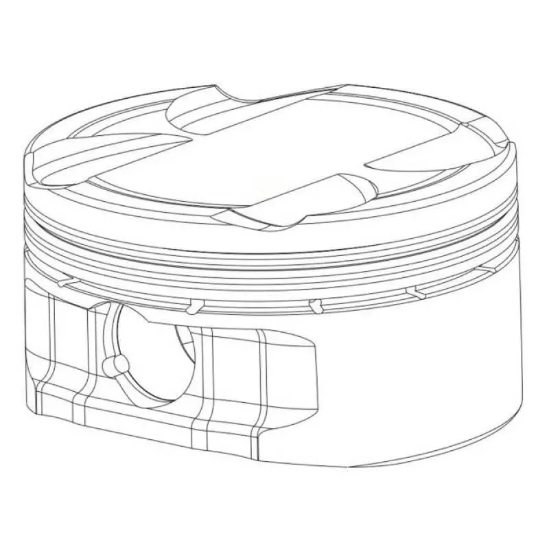 Cp Custom Piston And Ring Set For Mitsubishi 4B11T (Evo X), 89Mm Bore – Qty 4 1