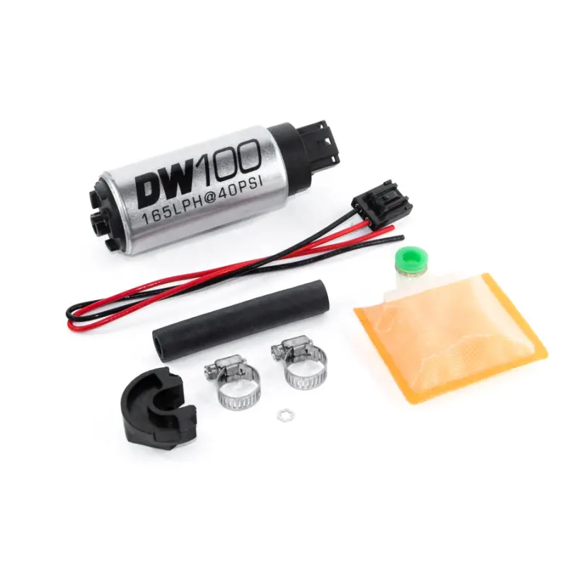 Deatschwerks 165 Lph In-Tank Fuel Pump With Installation Kit For 1989–1994 Nissan 240Sx 1