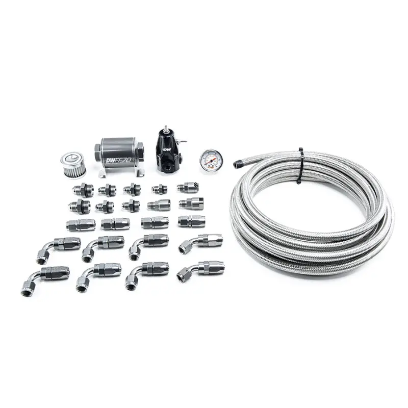 Deatschwerks X2 Series Fuel Pump Module — For 2010–2015 Chevy Camaro, Includes -6An Cpe Plumbing 1