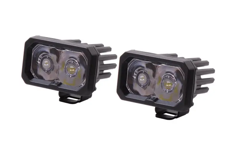 Diode Dynamics Stage Series 2 Led Pod Light – White Spot, Abl Enabled (Pair) 1