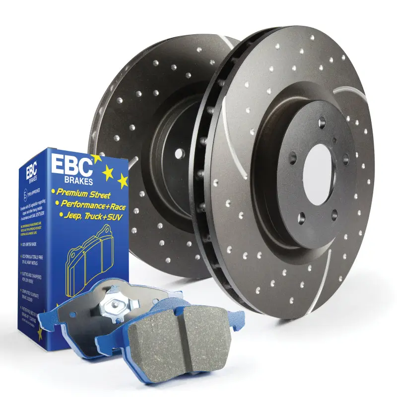 Ebc Bluestuff Brake Pad & Gd Sport Rotor Kit – High-Performance Street Package 2