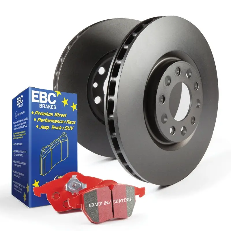 Ebc Redstuff S12 Brake Kit – High-Friction Pads Paired With Rk Rotors For Track-Ready Stopping Power 1